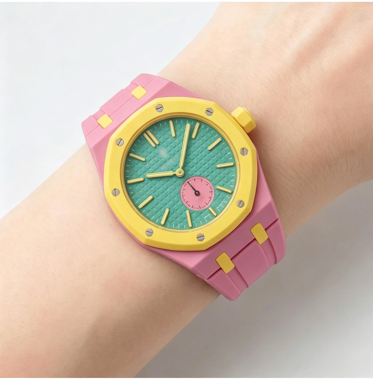 Ceramic Modification Kit for Silicone Strap Watch Customization