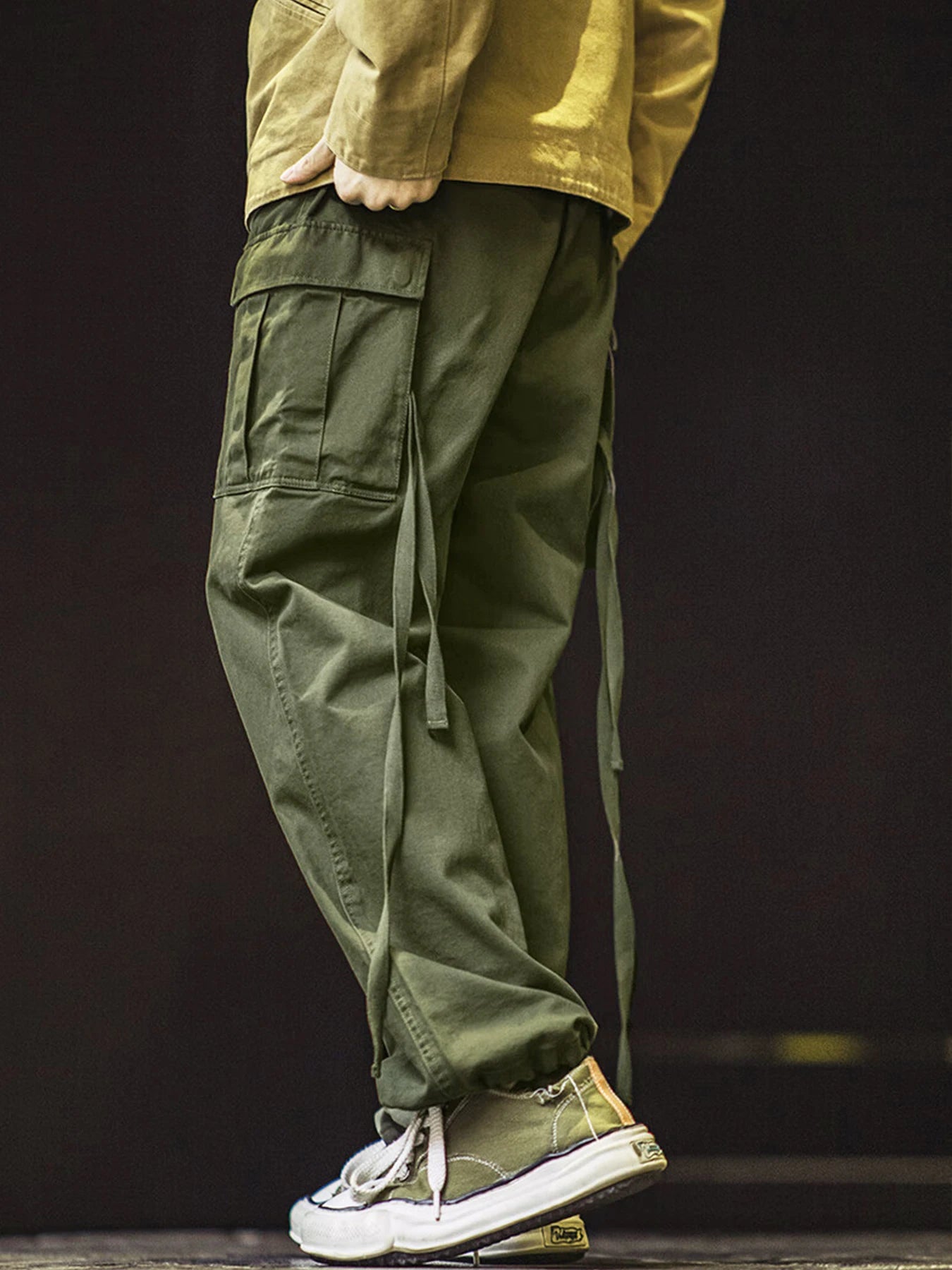 Men's Vintage Multi-Pocket Tactical Cargo Pants | All-Season Comfort