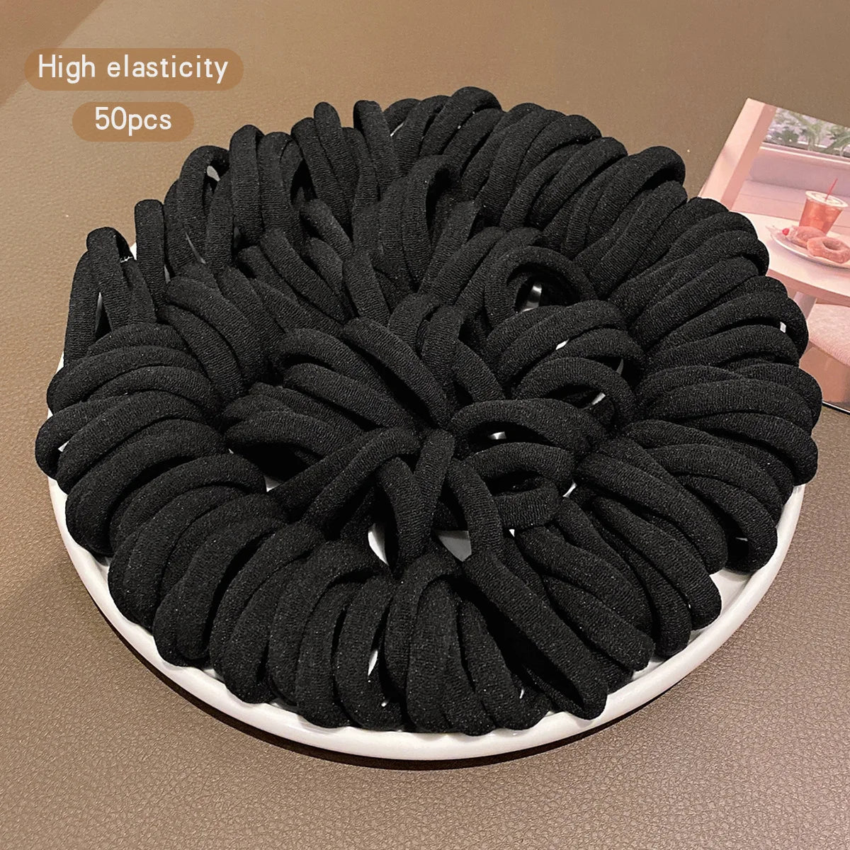 100 High Elasticity Korean Style Hair Accessories | Durable Daily Use
