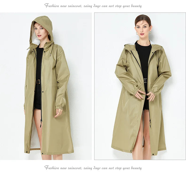 Women’s Lightweight Waterproof Raincoat | Breathable Outdoor Jacket
