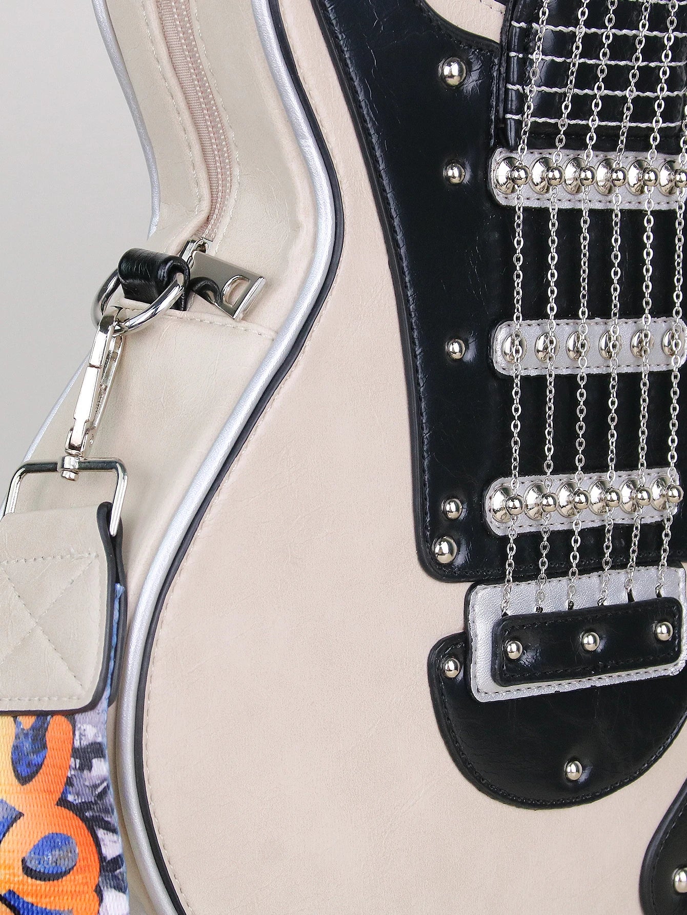 Creative Retro Guitar Shape Bag | Stylish Messenger Shoulder Bag