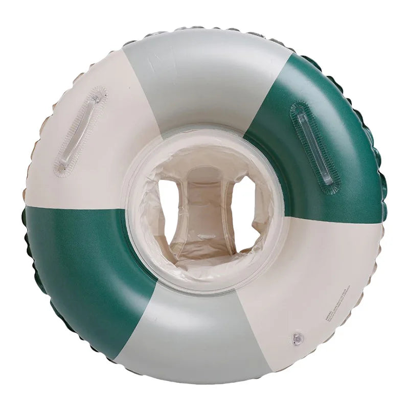 Baby Swimming Ring with Sunshade | Safe Toddler Pool Float