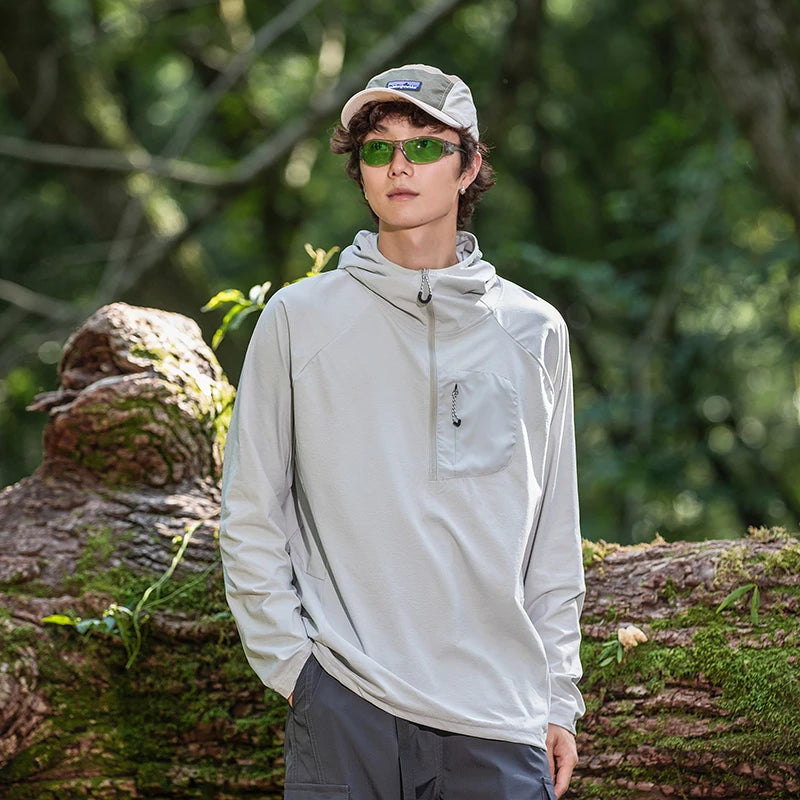 Men's Quick-Dry Outdoor Long Sleeve T-Shirt | Breathable Comfort