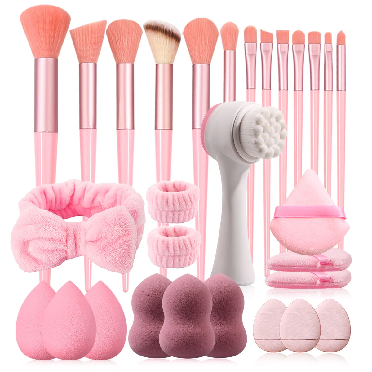 29 Piece Makeup Tool Kit | Essential Beauty Accessories Set