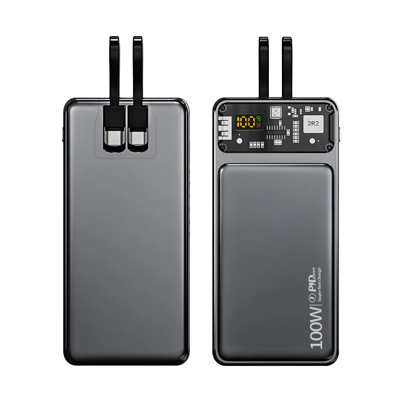 Super Fast 200000mAh Power Bank | Dual Port Charger for All Devices