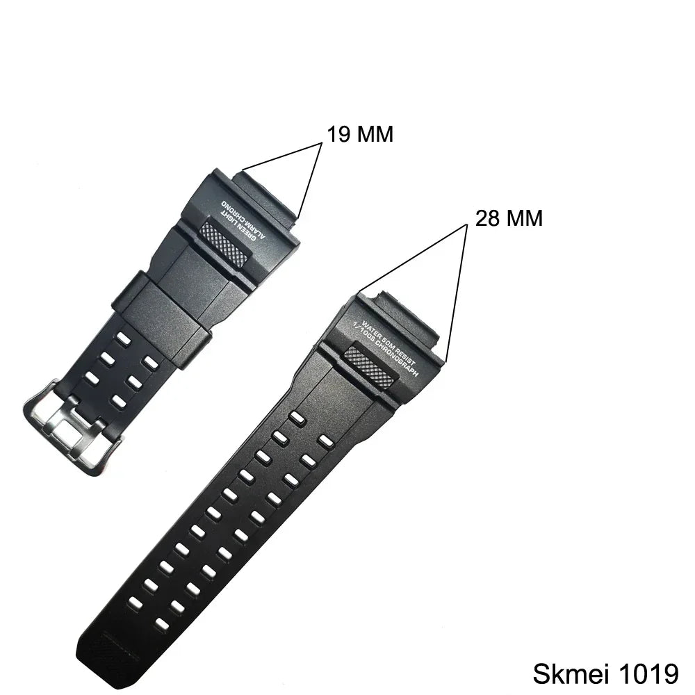 Durable PU/Rubber Watch Bands | Adjustable & Stylish Strap Upgrade