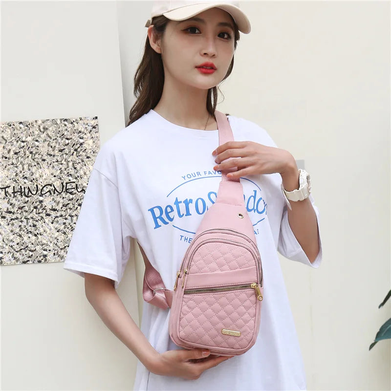 Fashionable Waterproof Crossbody Bag for Women | Large Capacity Sling