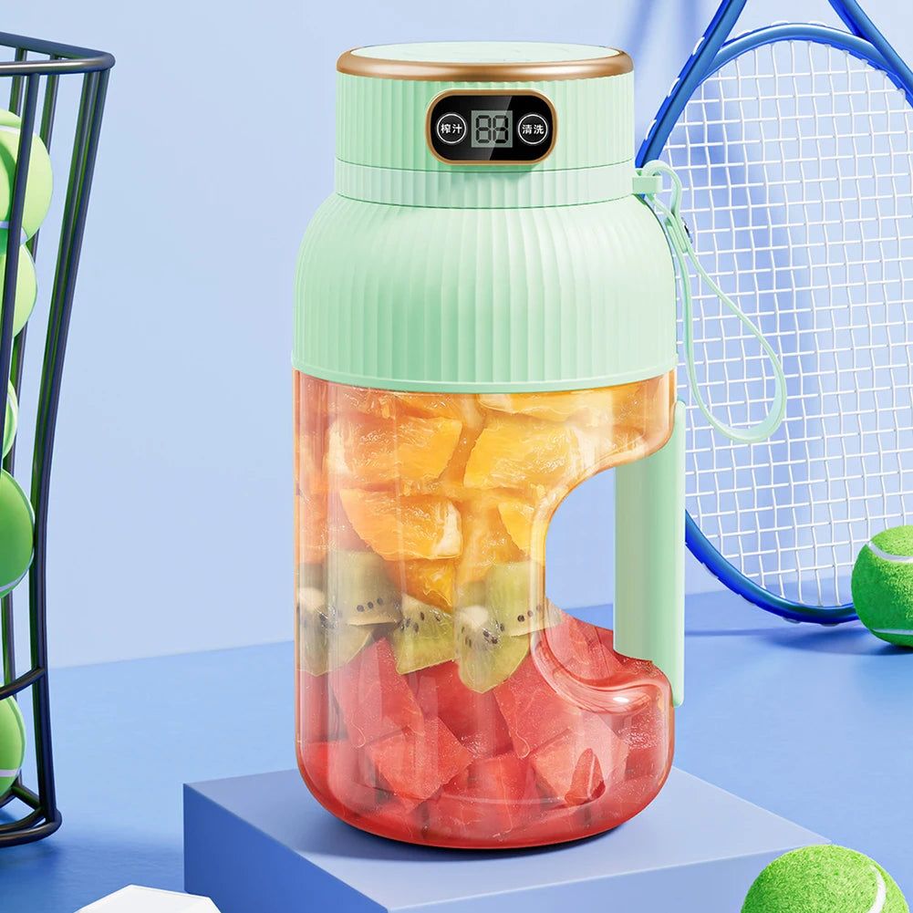 Portable Electric Fruit Juicer Cup | Large Capacity Smoothie Maker