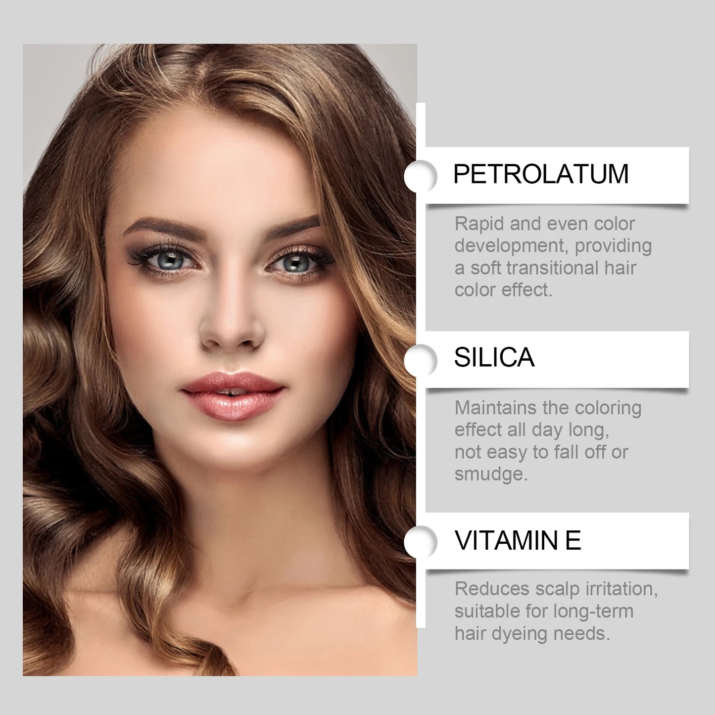 High-Pigment Hair Coloring Stick | Natural & Gentle Temporary Color