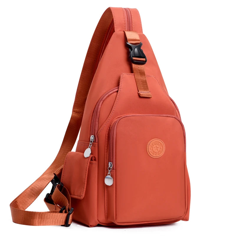 Women's Large Capacity Nylon Crossbody Bag | Versatile Sling & Backpack