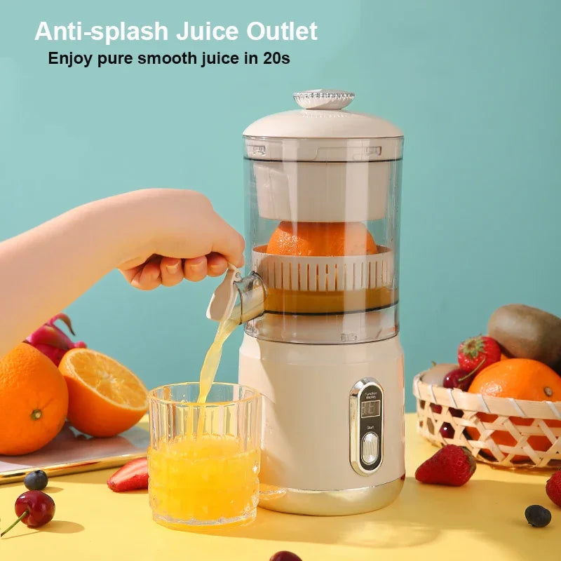 Portable Electric Orange Juicer | Citrus Juice Extractor & Blender