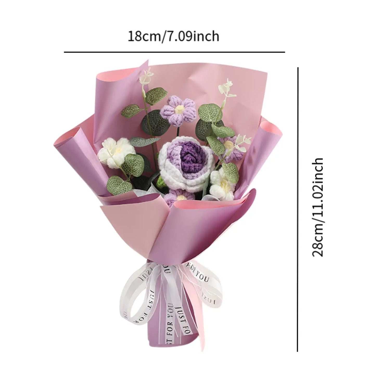 Crochet Flower Bouquet | Perfect Home Decoration & Gift