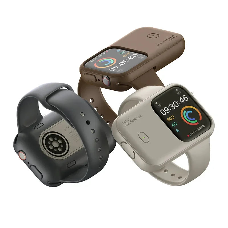 Portable Smart Watch Wireless Charger | 1200mAh Power Bank
