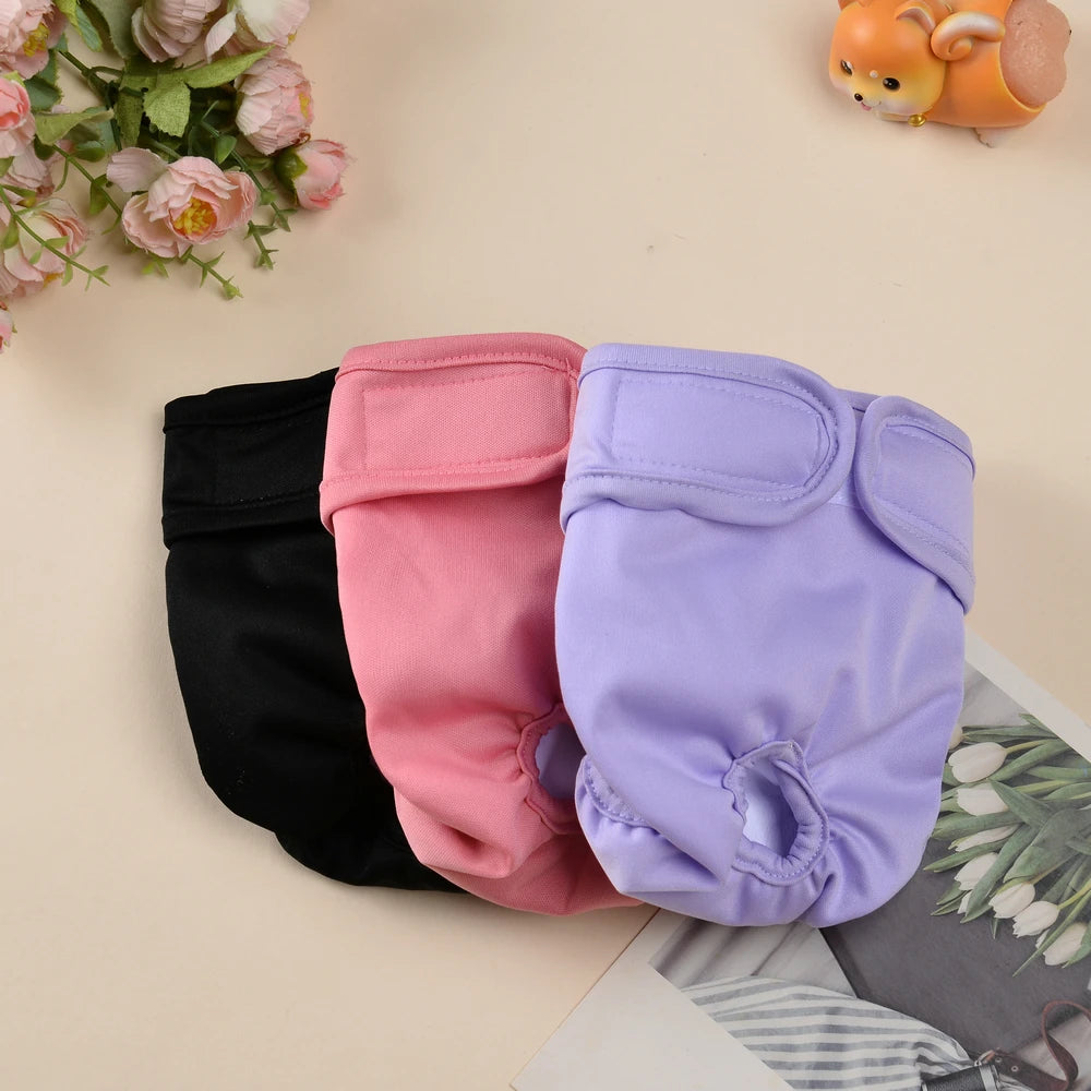 Washable Female Dog Diaper | Adjustable Leakproof Pet Pants