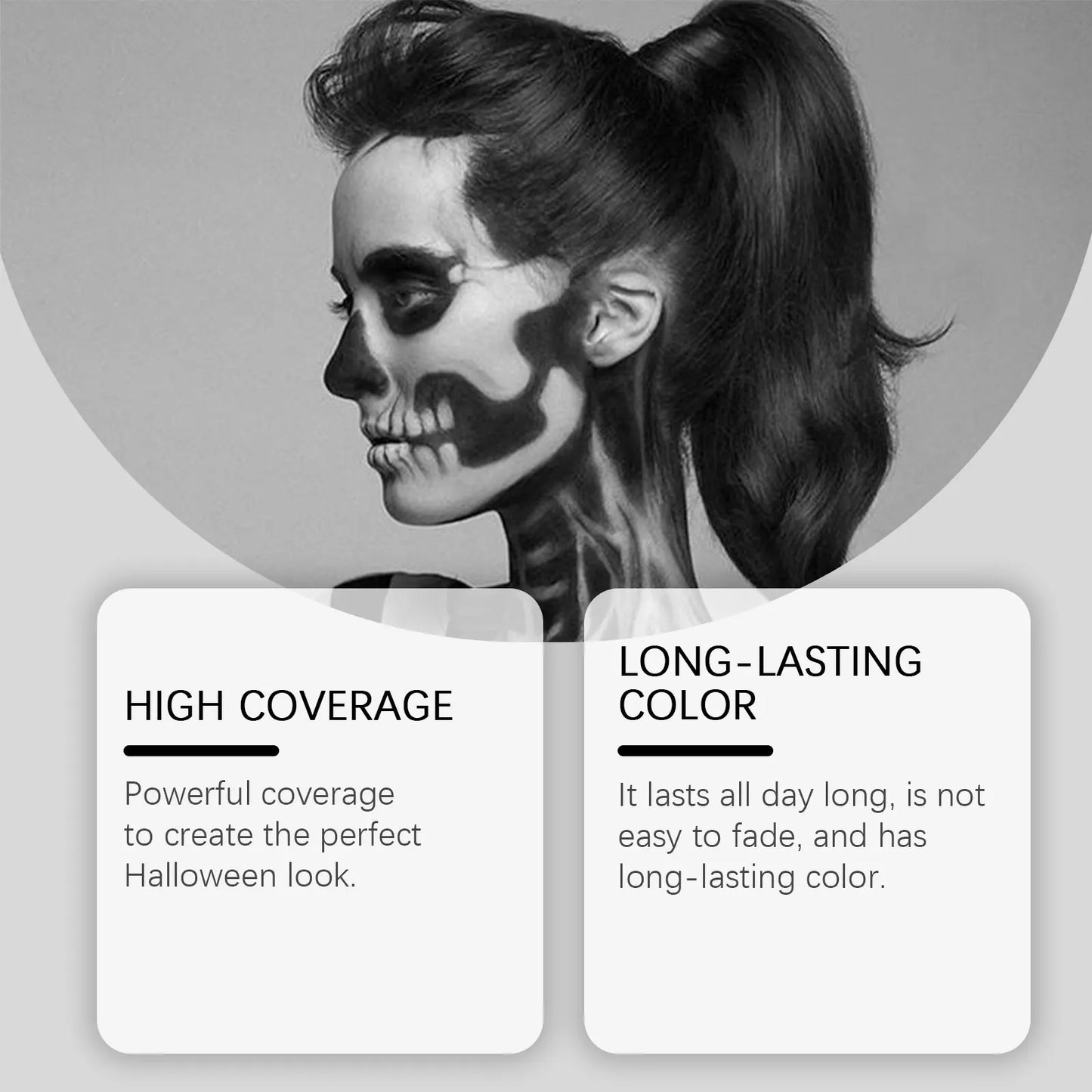 Halloween Body Paint Stick Set | Full-Coverage Makeup Essentials