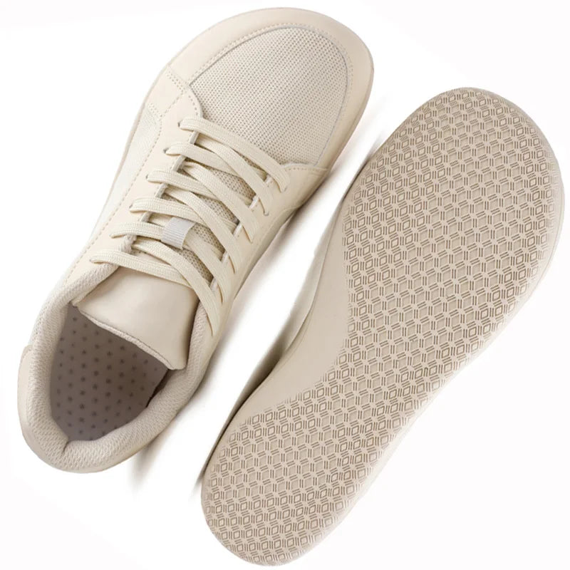 Men's Barefoot Wide Toe Box Walking Shoes Extra Width Minimalist Shoes Breathable Zero Drop Comfortable Shoes Fashion Sneakers