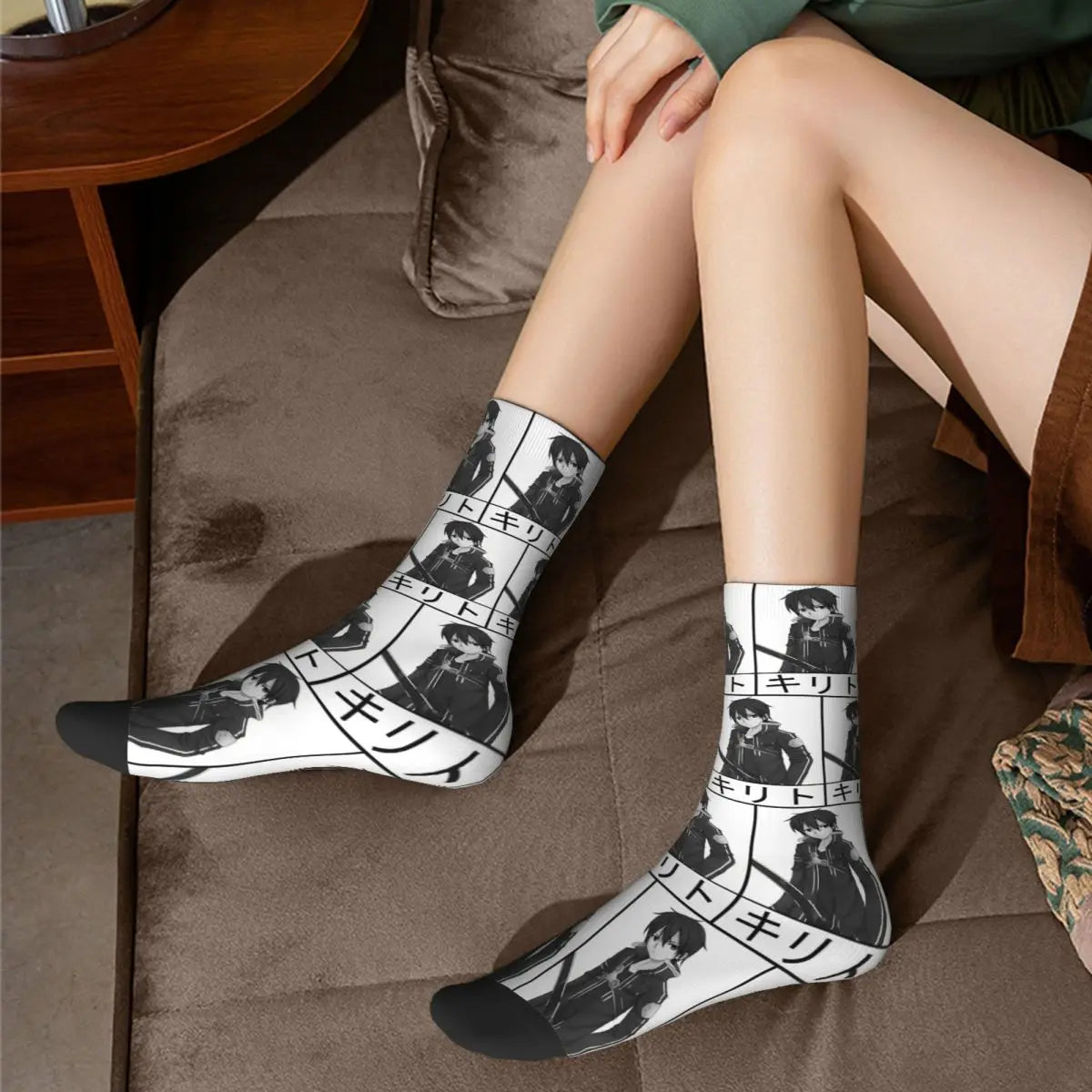 Super Soft Anime Logo Socks | Ultimate Comfort for All Seasons