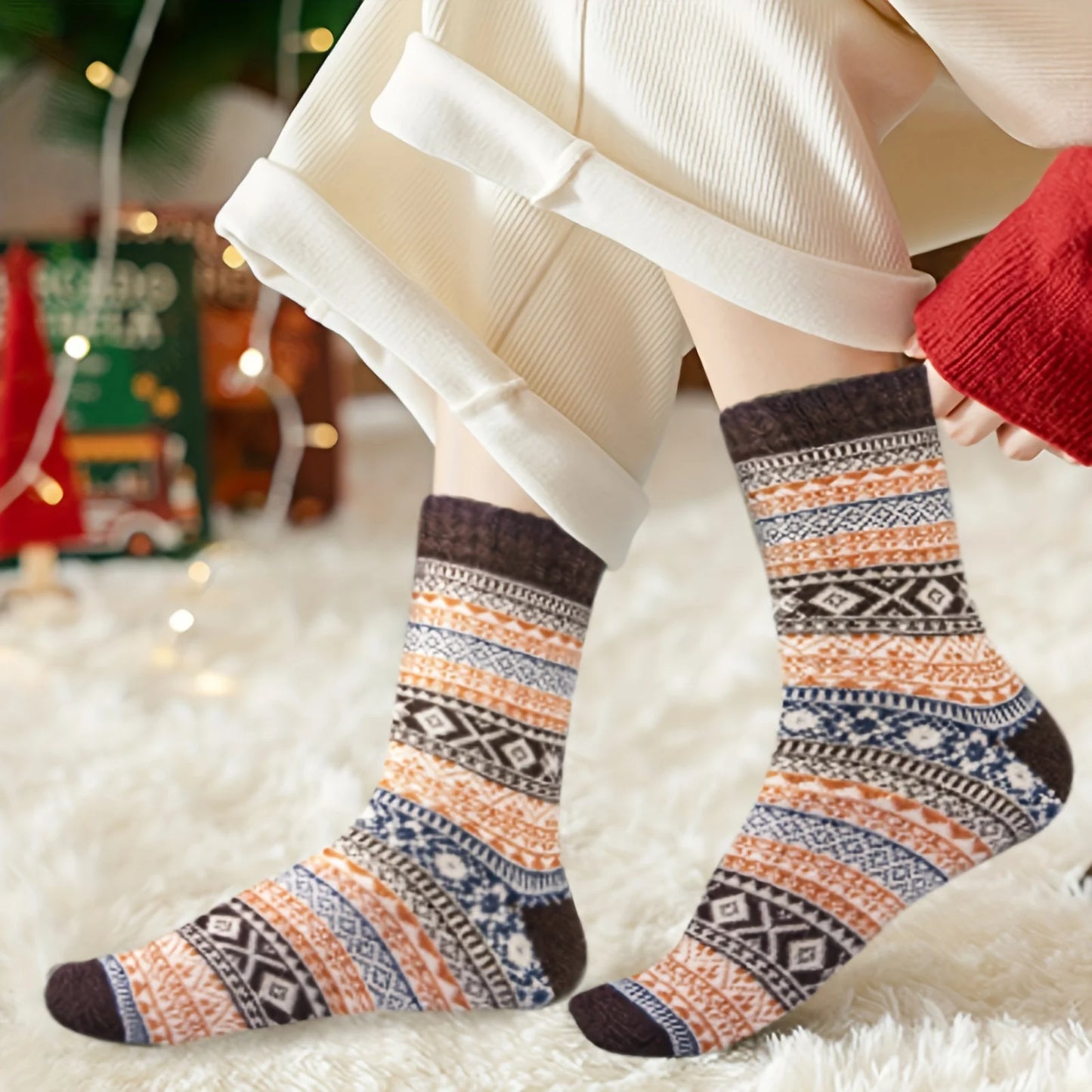 Warm Women's Wool Socks | Ultra Thick Cozy Comfort for All Seasons