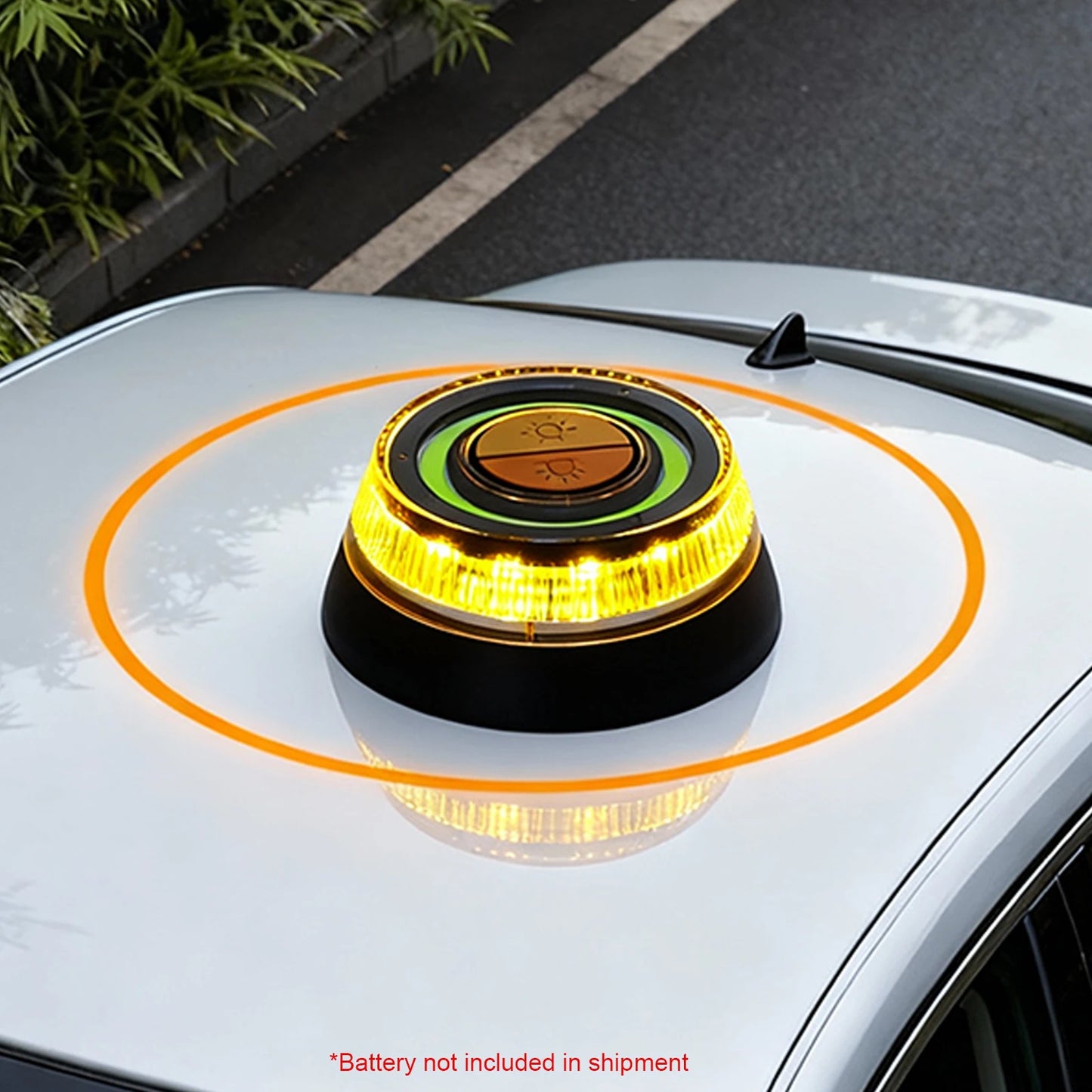 2 Light Modes Car Emergency Beacon Light for Safety Alerts