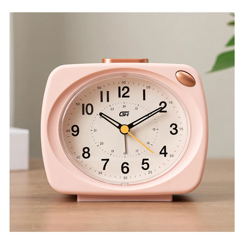 Modern Music Alarm Clock with Snooze and Night Light Function