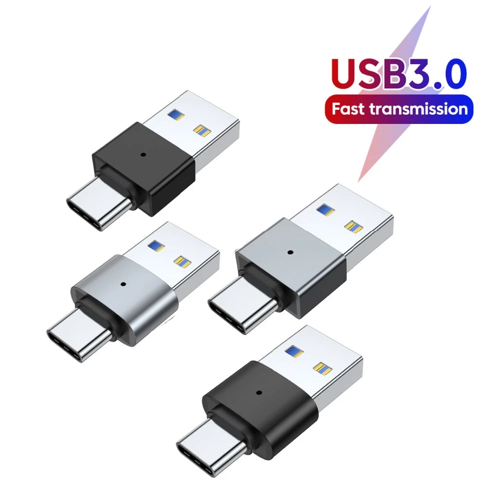 USB 3.0 Male to Type-C Adapter | Fast Charging & Data Transfer