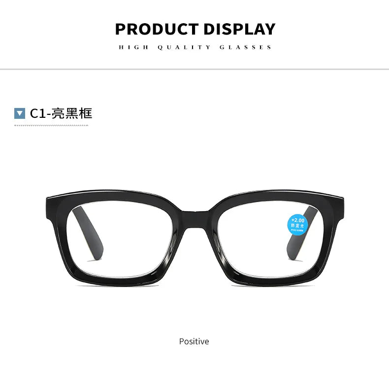 New Reading Glasses Men women Anti Blue Light Presbyopia Eyeglasses Antifatigue Computer Eyewear with +1.5 +2.0 +2.5 +3.0 +3.5