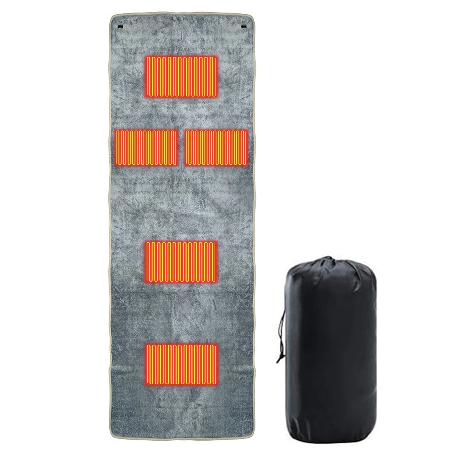 5 Zone USB Heated Sleeping Mat | Warmth for Outdoor Adventures