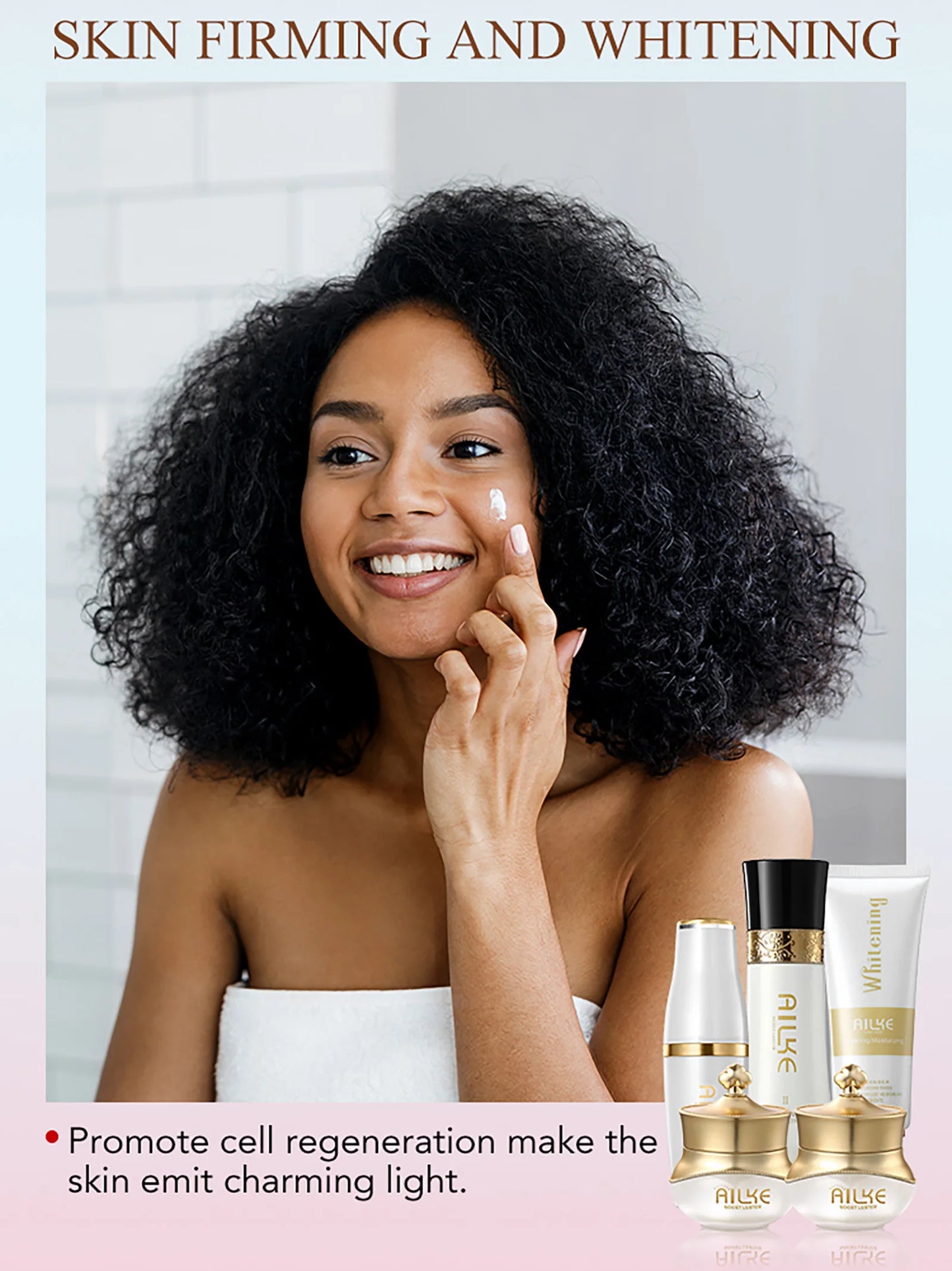 Whitening Anti-Wrinkle Face Cream Set | Collagen & Hyaluronic Acid