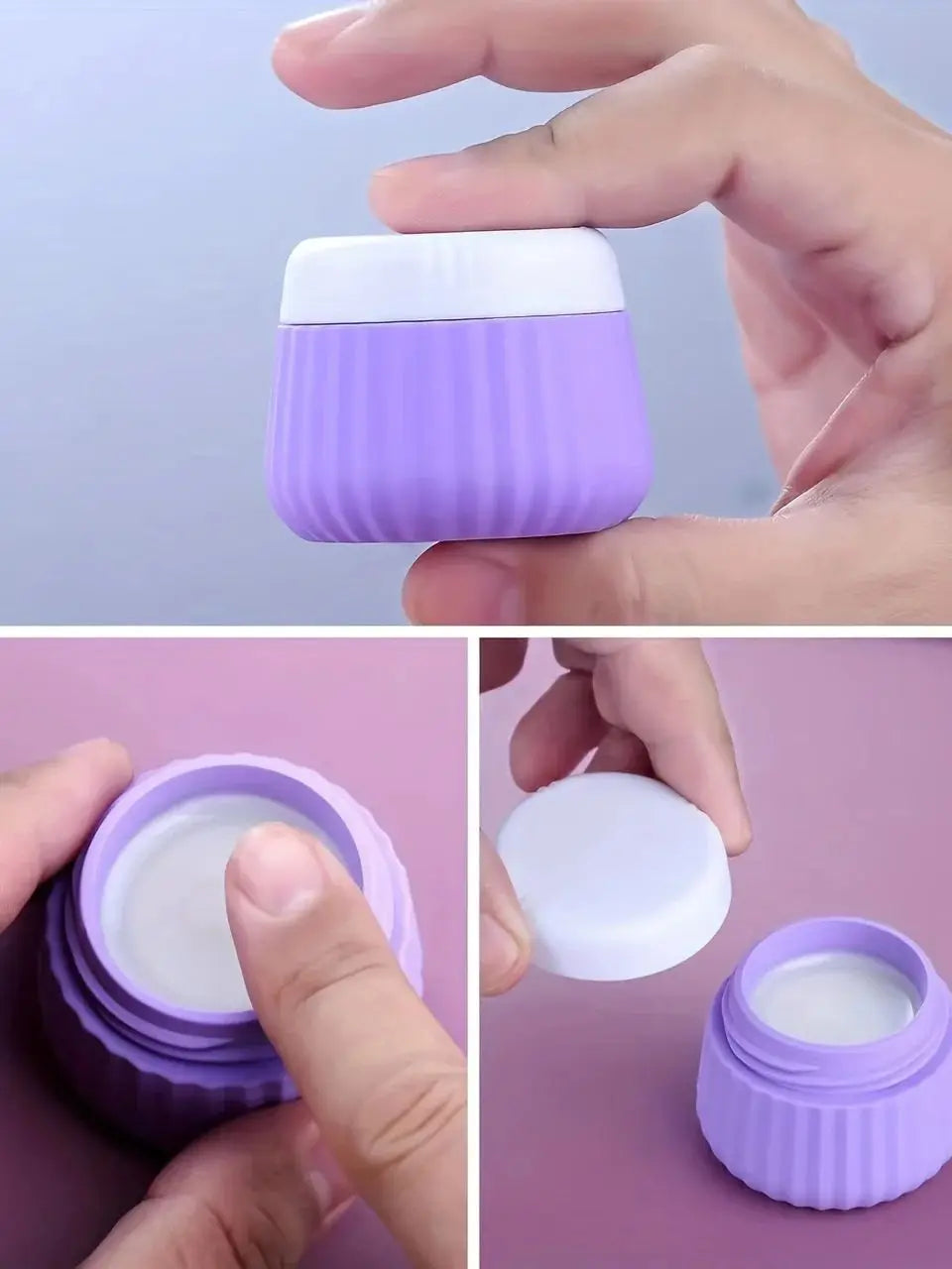 TSA Approved Silicone Toiletry Travel Container | Leak-Proof Accessories