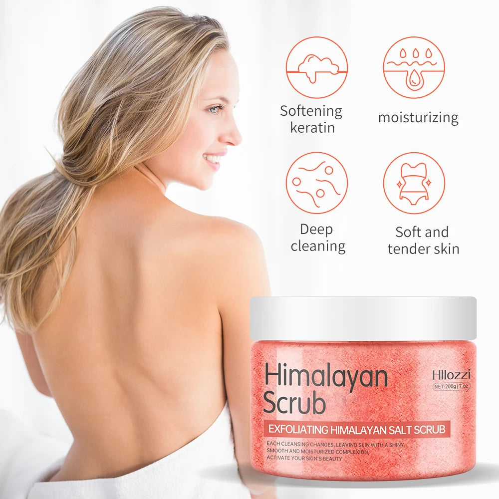 200g Himalayan Salt Body Scrub | Exfoliating & Hydrating Formula