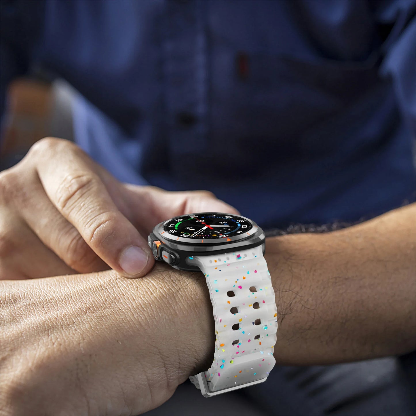 Luminous Ocean Strap for Smartwatch | Sport Silicone Band