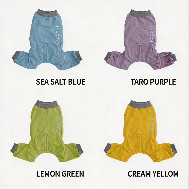 Lightweight Summer Dog Pyjamas | Comfortable Dog Onesie for All Sizes