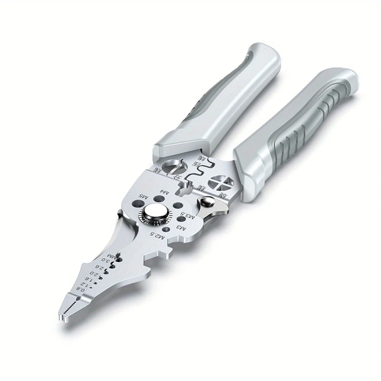 8.5 Inch Heavy Duty Multi-Functional Wire Stripper Cutter Pliers