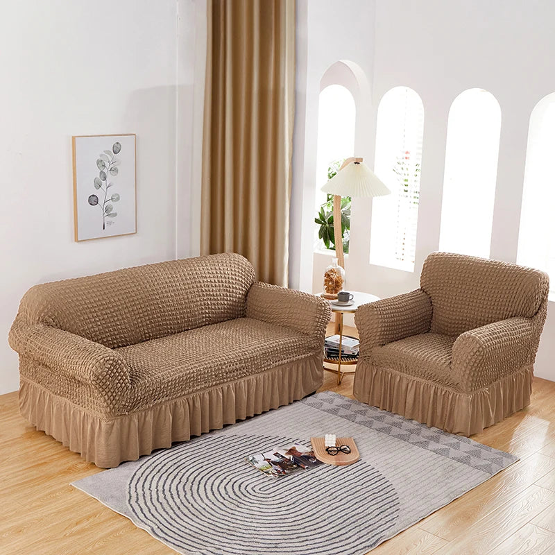 Universal Elastic Sofa Cover | All-Season Shield for Your Couch