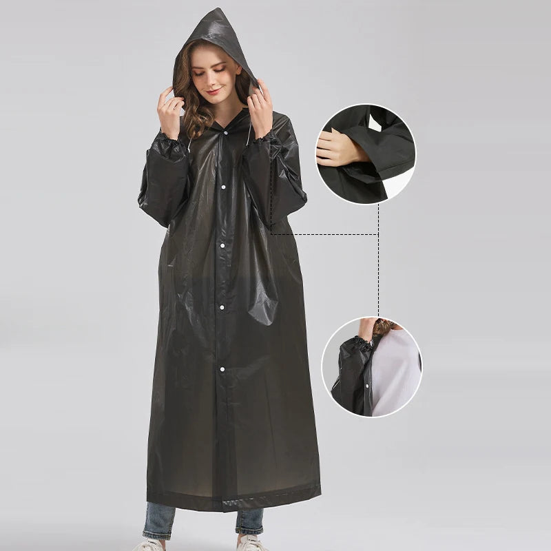 Impermeable de EVA para todas las edades | Chaqueta perfecta para exteriores