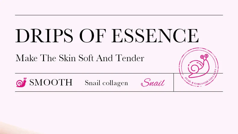 5pcs Snail Collagen Face Masks | Firming & Hydrating Skin Care