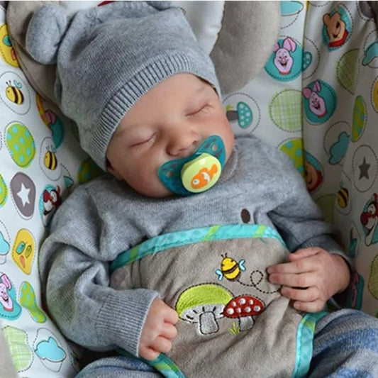 19-Inch Realistic Reborn Baby Doll | Soft Vinyl Cuddly Gift