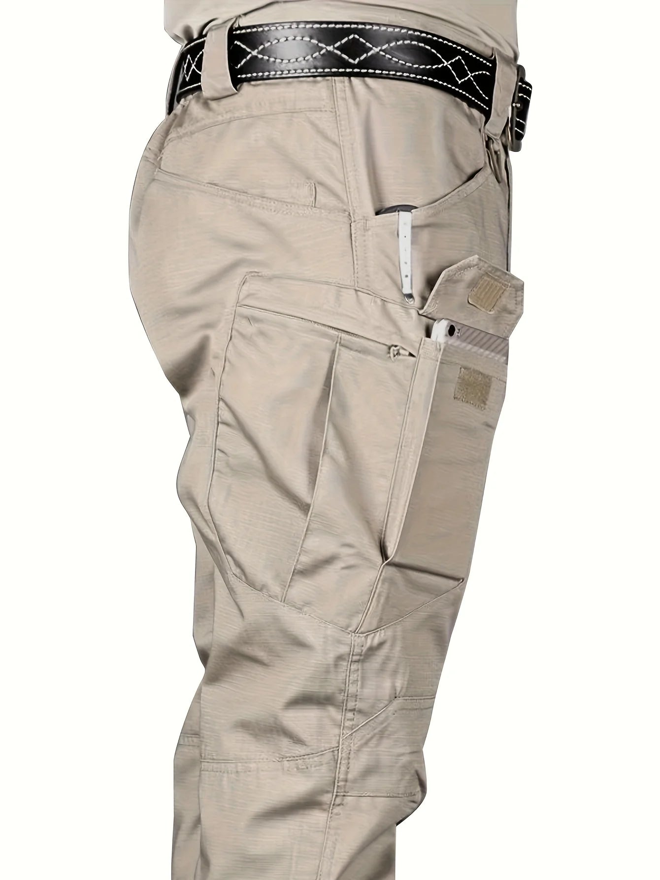Men's Tactical Cargo Pants | Waterproof Multi-Pocket Outdoor Trousers