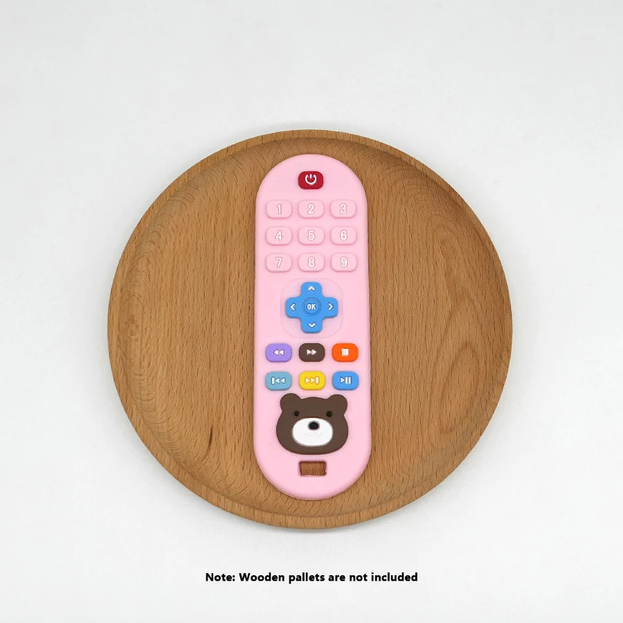 Children's Silicone Teething Remote Control Toy | Safe and Fun