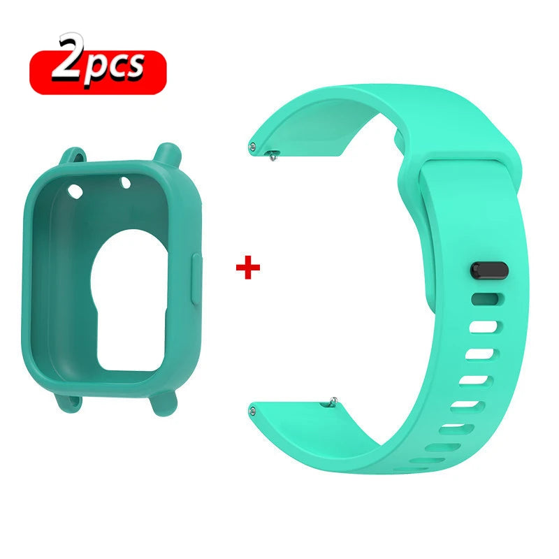Sporty Watch Strap & Case for Smartwatches | Adjustable & Durable