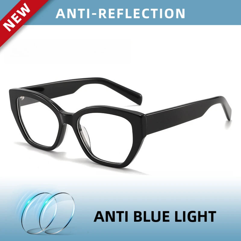 Stylish Cat Eye Reading Glasses | Anti-Blue Light Eyewear