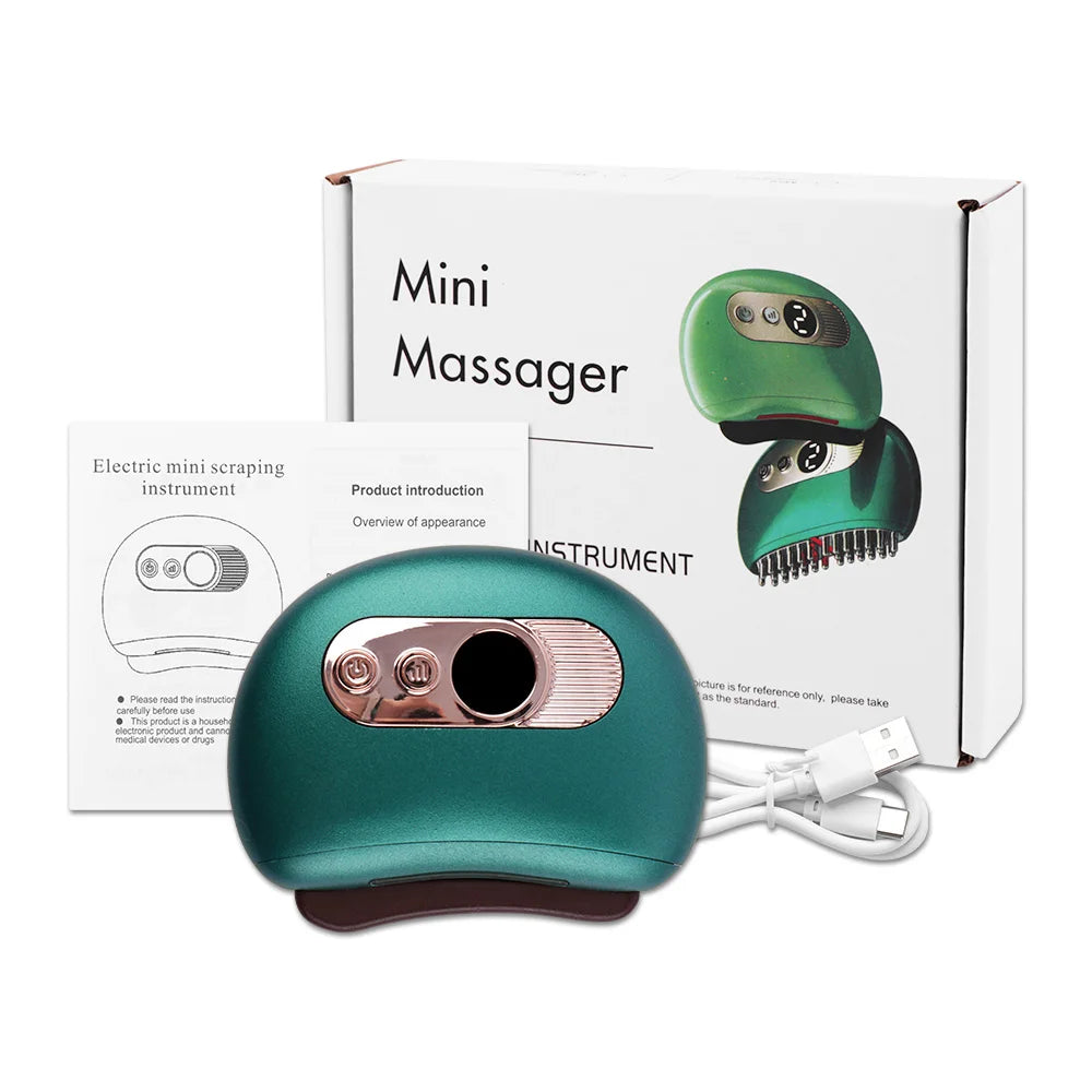 Electric Gua Sha Massager | Relaxing Facial & Body Therapy Tool