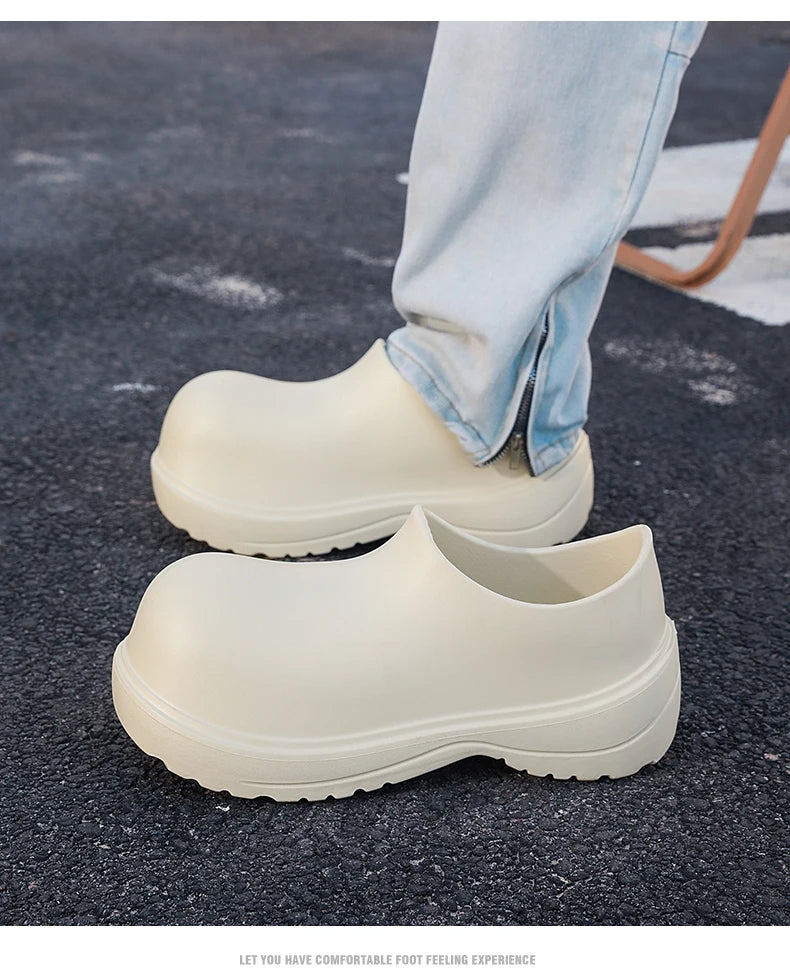 Lightweight Slip-On Chef Shoes for Men & Women | Casual Rain Shoes