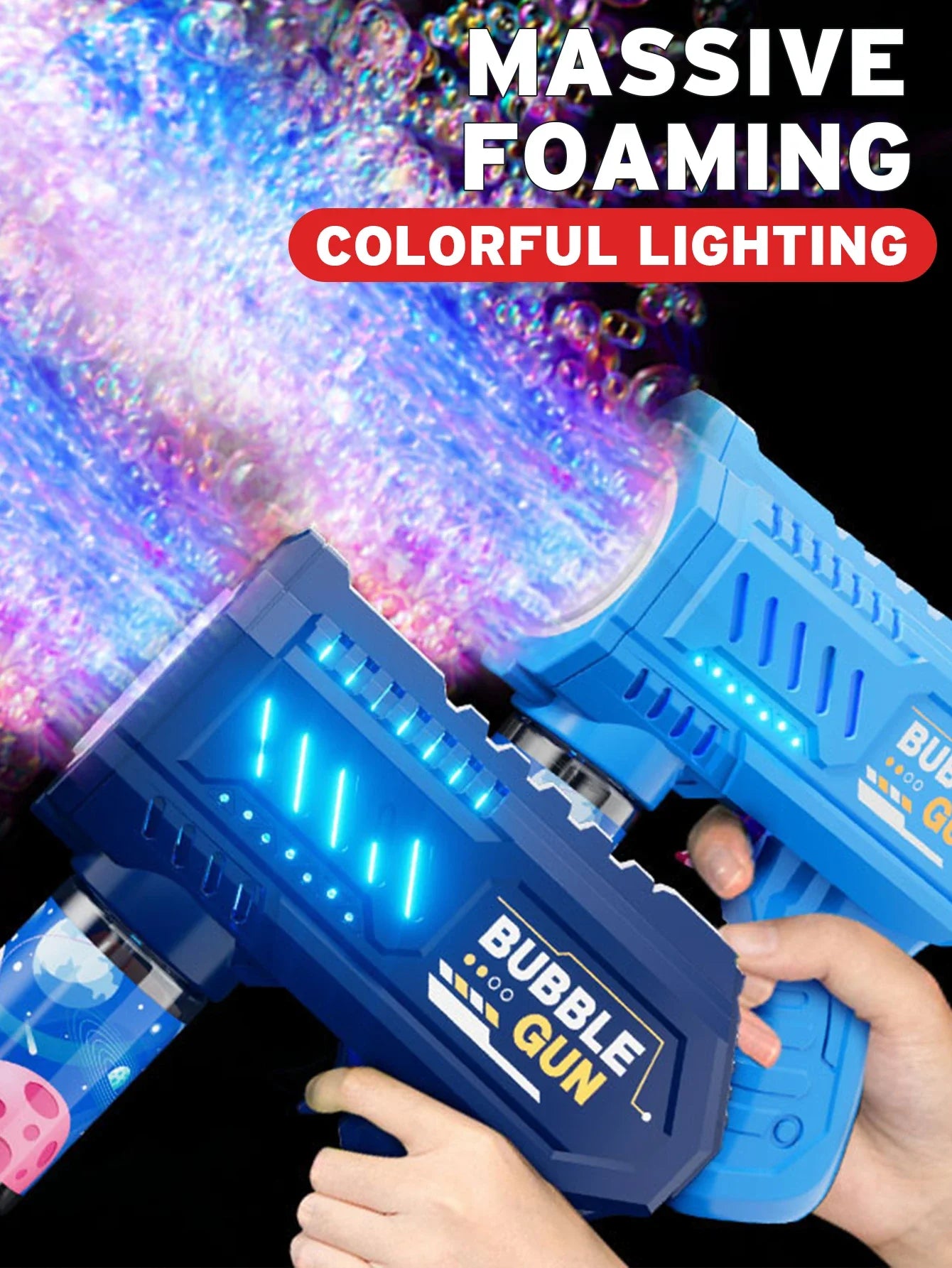 Fully Automatic Bubble Gun Toy | Fun Bubbles for Kids Outdoors