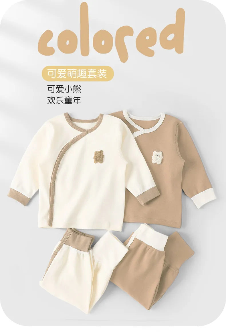 Unisex Baby Cotton-Padded Suits | Cozy Winter Infant Clothing
