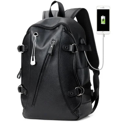 Mochila de viaje informal de gran capacidad | Elegante mochila escolar