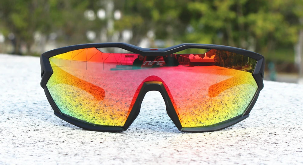 Unisex 3 Lens Cycling Glasses | Versatile Sport Sunglasses