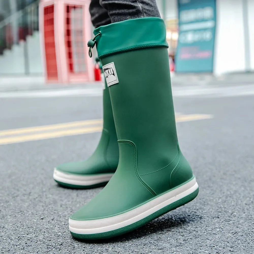 Waterproof Rubber Boots for Men and Women | Couples Rain Shoes