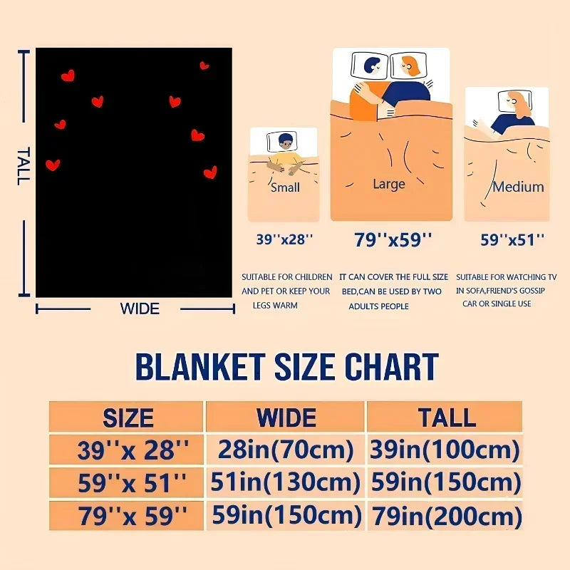 Super Soft Flannel Throw Blanket | Unique Gifts for Mom