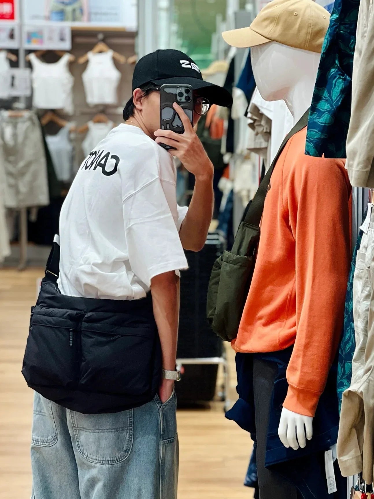 Thickened Casual Messenger Bag | Large Capacity Sports Bag